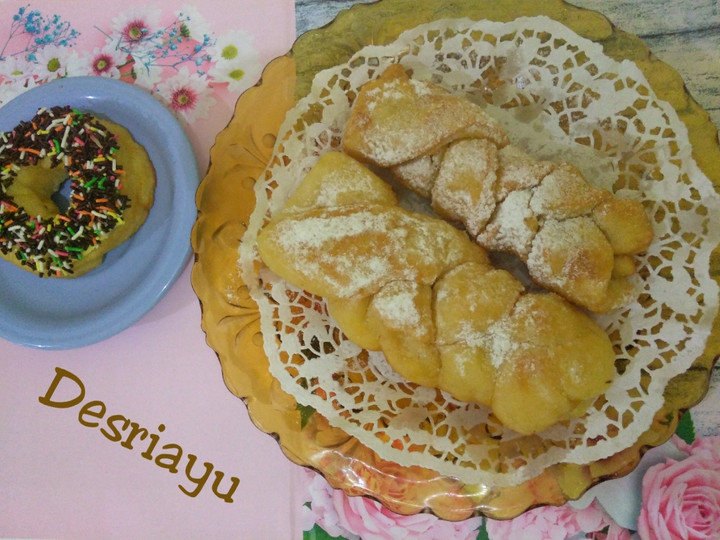 Langkah Mudah untuk Membuat Donat Kepang Tanpa Ulen, Enak