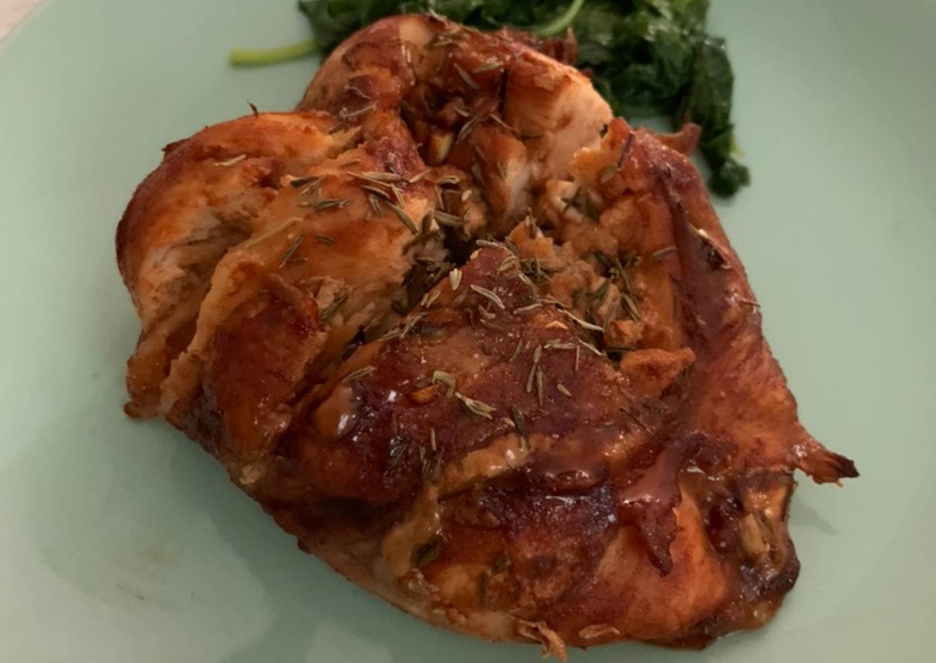 Roasted chicken