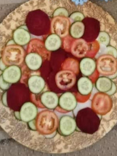 A picture of Simple salad.