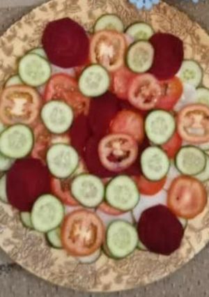 A picture of Simple salad.