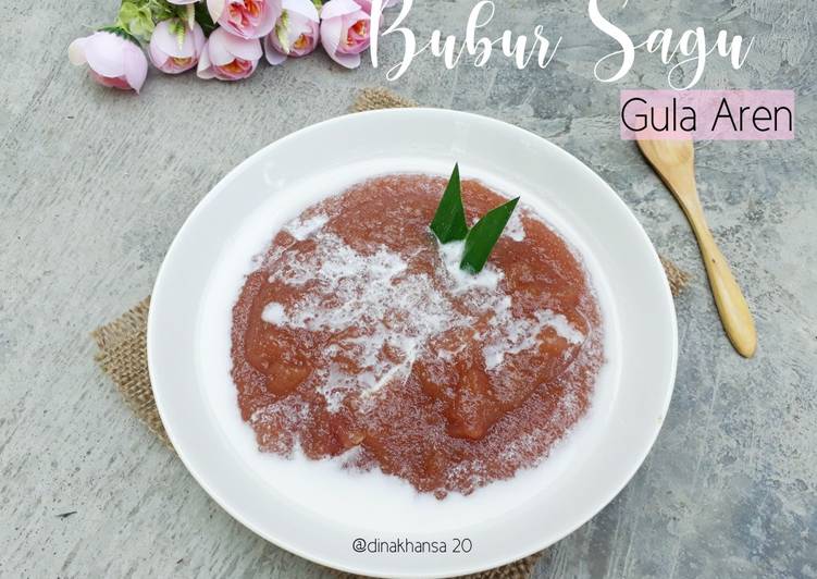 Bubur Sagu Gula Aren