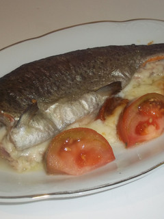 Una foto de Truchas rellenas al horno