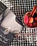 Hồng trà trứng táo đỏ