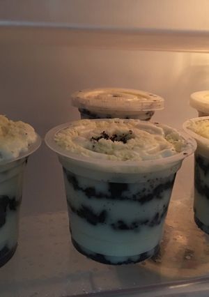 Foto resep Cheesecake lumer oreo ala Vivie