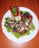 Persian Shiraz 🥗 salad 🥒🍅🧅