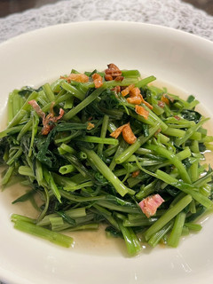 燙空心菜 的食譜成品照片