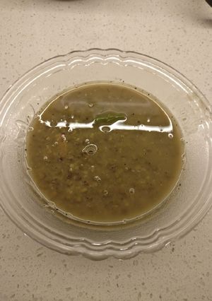 A picture of Green gram or moong dal.