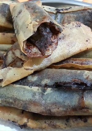Foto resep Banana Chocolate Springrolls