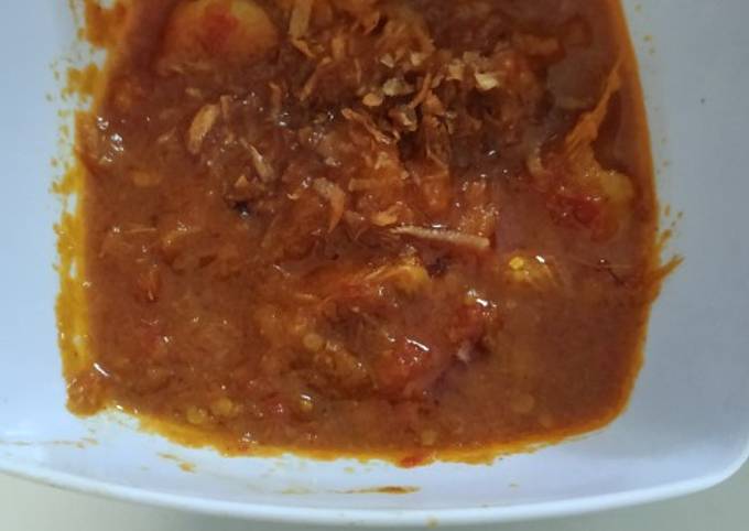 Ini dia! Bagaimana cara membuat Sambel goreng udang tanpa pete sajian Lebaran dijamin enak