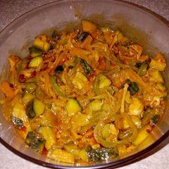 Atchar And Cucumber Salad A picture of Atchar And Cucumber Salad.