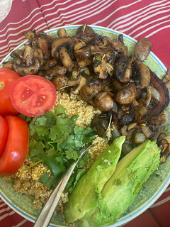 A picture of Quick Easy Simple but Delicious Alkaline dinner.