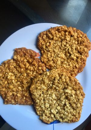 Una foto de Galletitas de avena y miel 🍯🥣