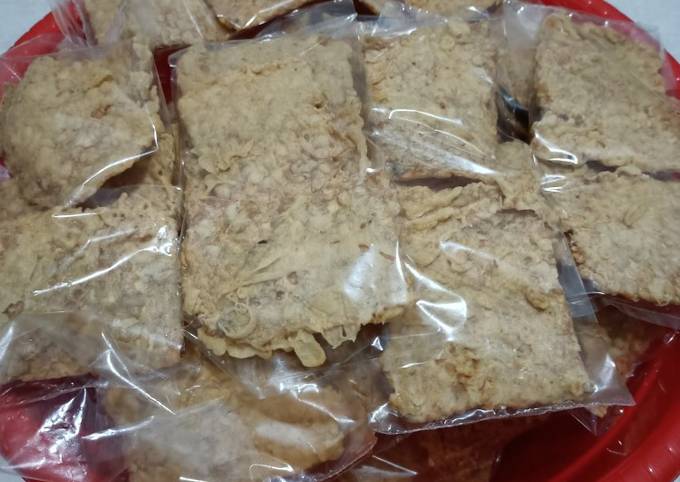 Resep 323.*Kripik tempe kriuk* Resep 323.*Kripik tempe kriuk*