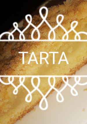Una foto de | TARTA de manzana🍎 |
