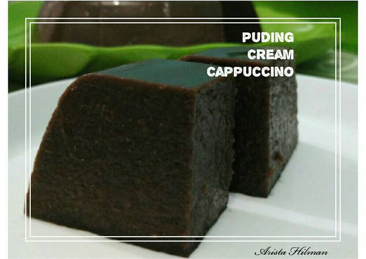 Puding Cream Cappuccino