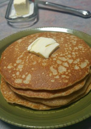 A picture of Sourdough Discard Pancakes.