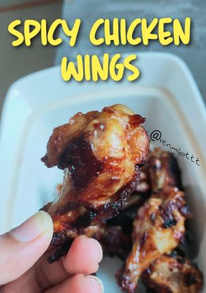 Foto resep SPICY WINGS 🍗 | SAYAP AYAM ALA PIZZA HUT 🤤🍗