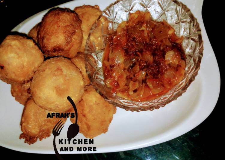 How to Make Super Quick Homemade Yam balls 3