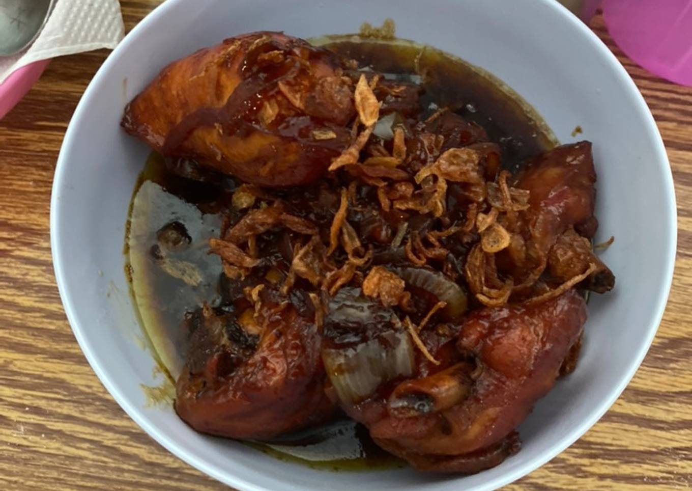 Ayam goreng kecap mentega