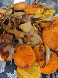 Churrasquitos de pata y muslo al horno