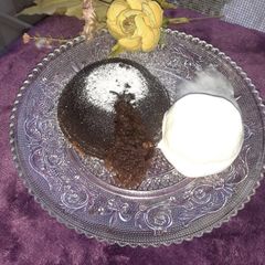A picture of Chocolate Lava cake.