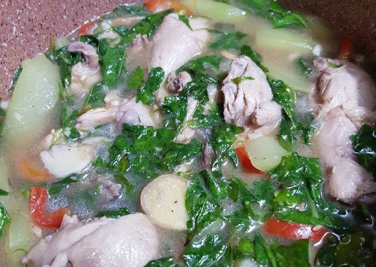 Steps to Prepare Super Quick Homemade Chicken Tinola