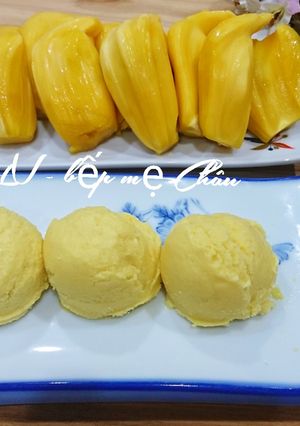 Hình của món Kem mít.