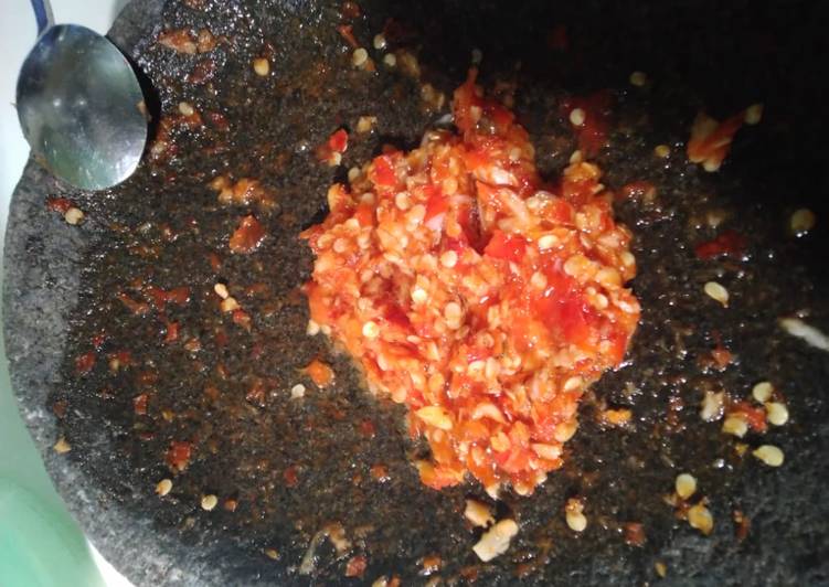 Resep Sambel Geprek Ala Saya Sederhana Dan Enak