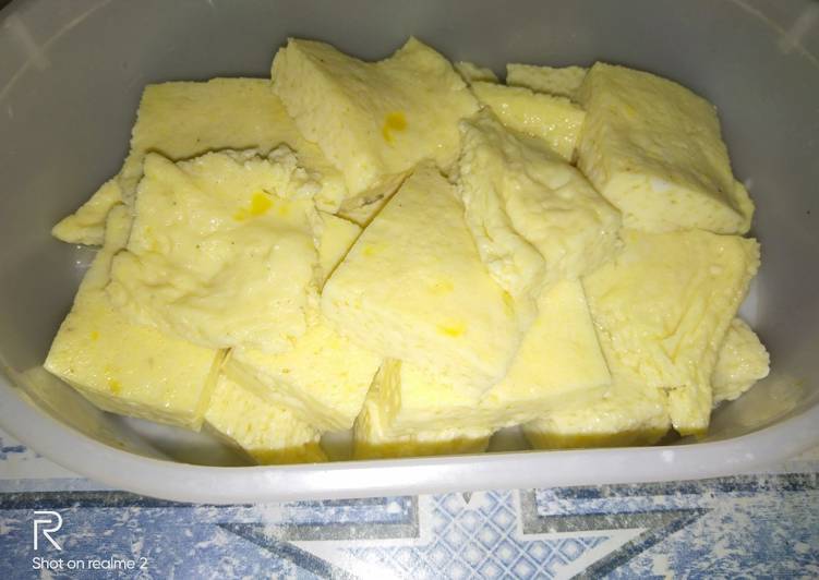 Resep egg tofu