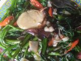 Tumis Daun Ubi Jalar