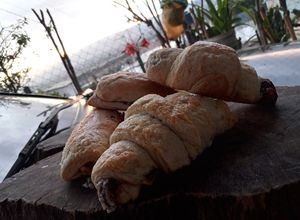 Una foto de Chocolatines y croissants