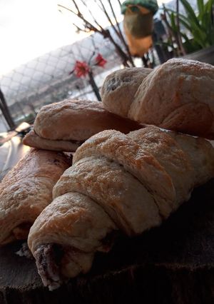 Una foto de Chocolatines y croissants
