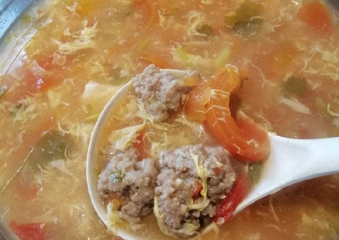 Meat soup