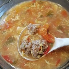 A picture of Beef Soup.