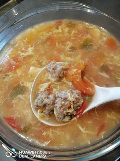 A picture of Beef Soup.
