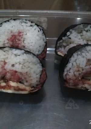 Foto resep Sushi Daging Sapi