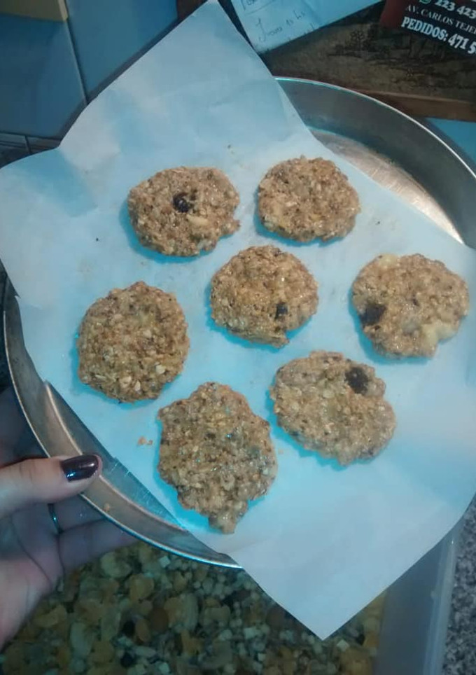Una foto de Galletas de avena y banana