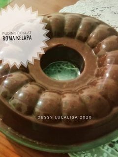 Foto resep Puding coklat roma kelapa