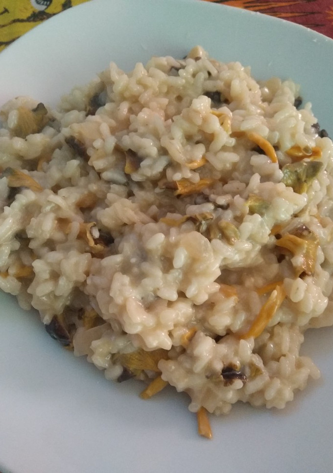 Una foto de Risotto de camagrocs