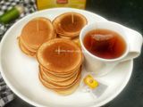 Semolina mini pancakes