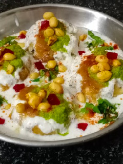 A picture of Farali Dahi Wade.