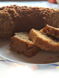 Una foto de Budín de avena y banana