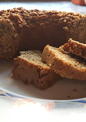Una foto de Budín de avena y banana