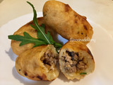 Bolinho de mandioca recheada (Bollitos de mandioca rellena)