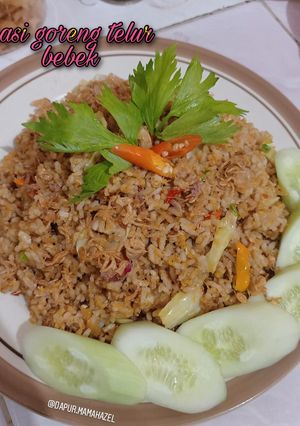 Foto resep Nasi goreng telur bebek