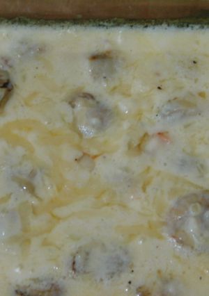 Una foto de Vieiras gratinadas