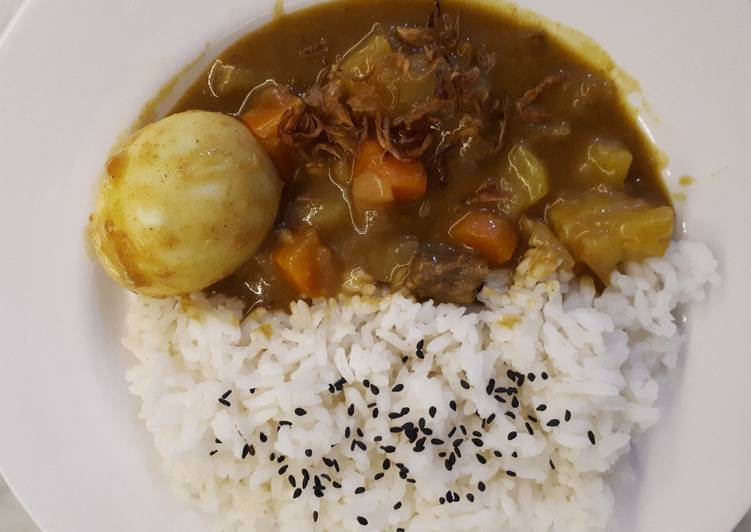 Beef Curry with rice