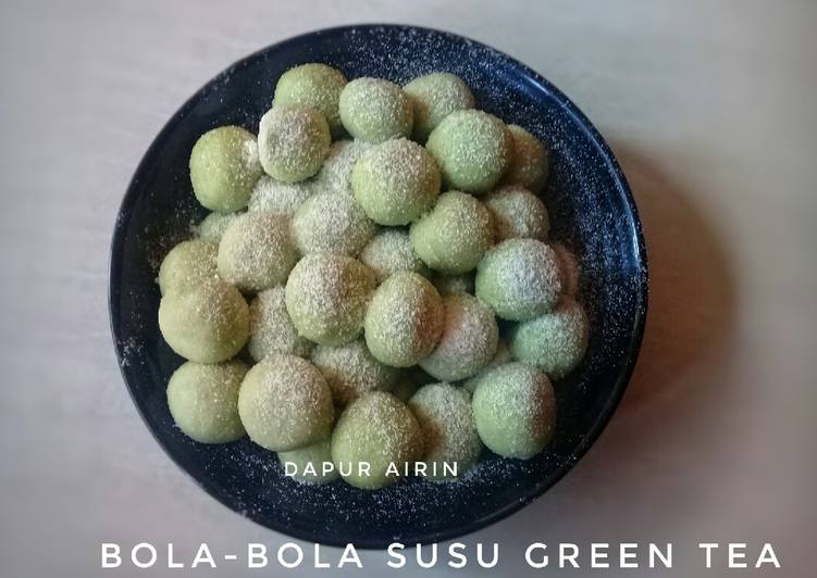 Bola-bola Susu Green Tea