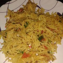 A picture of Namkeen vermicelli.