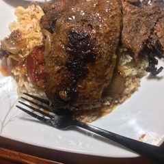 A picture of Swiss steak.